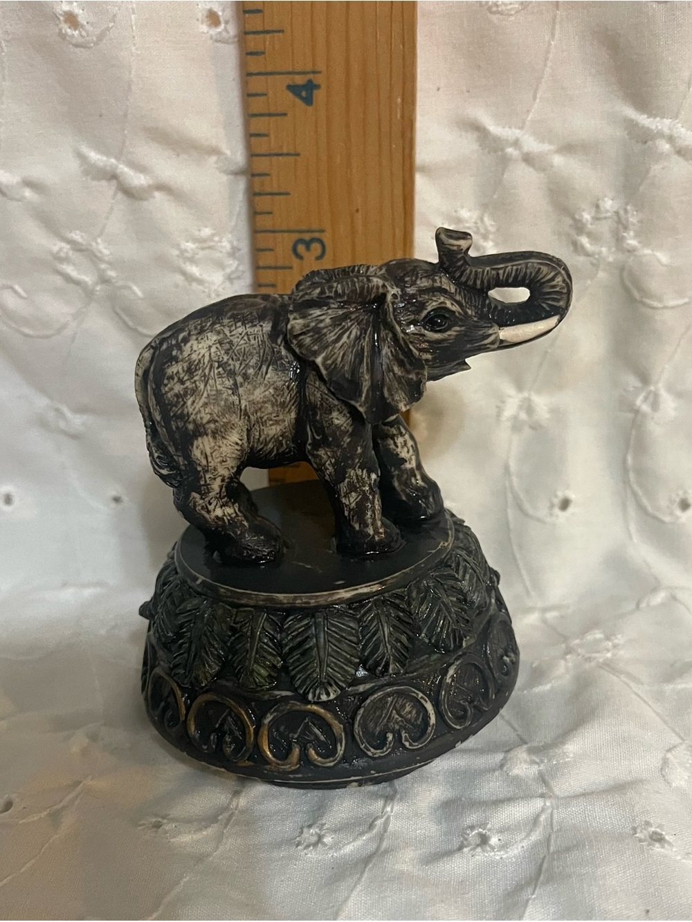 Decorative Decorative elephant figurine ,Trunk raised